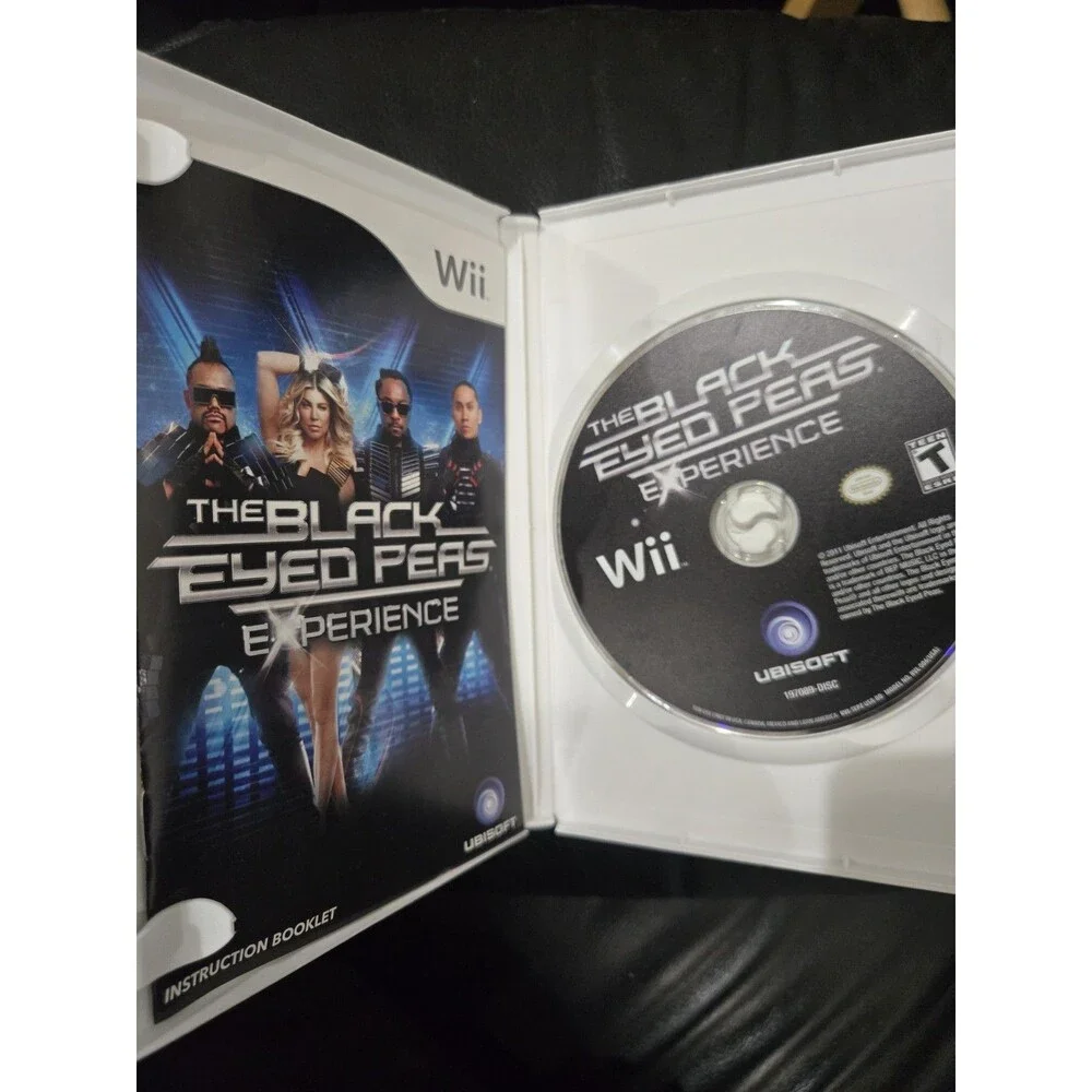 The Black Eyed Peas Experience Limited Edition Nintendo Wii 2011 CIB Manual